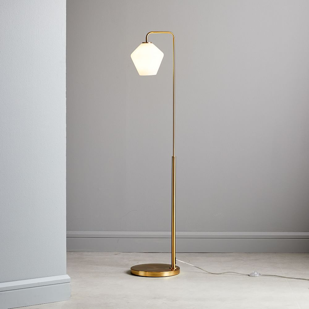 West elm store milk glass